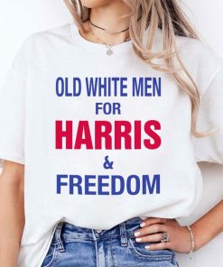 Tim Walz Old White Men for Harris & Freedom Shirt