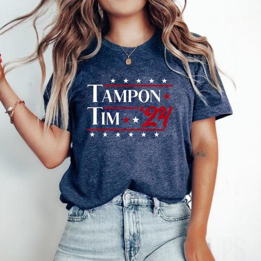 Tampon Tim Shirt, Funny Kamala's Vice President Tim Walz Shirt