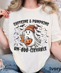 Ghost Shirt Spooky Shirt Halloween T Shirt Cute Halloween Shirt Retro