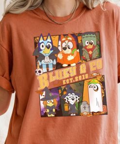 Bluey Friends Halloween Trick or Treat T- Shirt