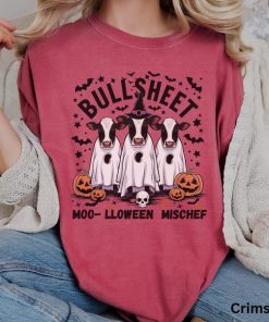 Halloween Cow Lover Shirt Halloween T Shirt Cute Halloween Shirt Retro