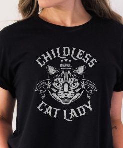 Childless Cat Lady shirt, Rocker Tee, Vote 2024, Feminist Voting Shirt