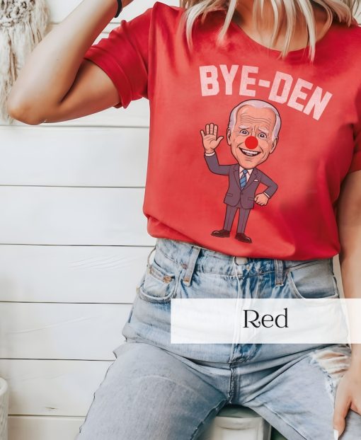 Biden Drops Out Bye-Den Political Shirt