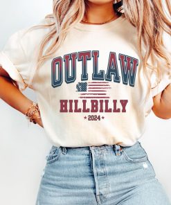 Outlaw Hillbilly Trump Vance Shirt 2024 Election Conservative