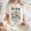 Vintage Haunted Mansion Shirt, The Haunted Mansion Map Shirt