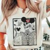 Vintage Skeleton Mickey Ears Shirt, Disney Skeleton Shirt