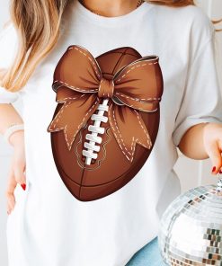 Coquette Football shirt Football Season Shirt Game Day Shirt Football