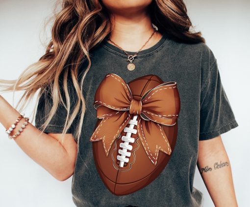 Coquette Football shirt Football Season Shirt Game Day Shirt Football