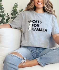 Cats for Kamala Progressive 2024 Election Shirt; Pro Harris 2024