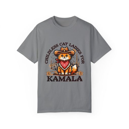 Cowboy Cat Ladies for Kamala Harris Comfort Colors T-shirt 2024