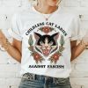 Childless Cat Ladies Against Fascism Shirt, Kamala Harris Shirt