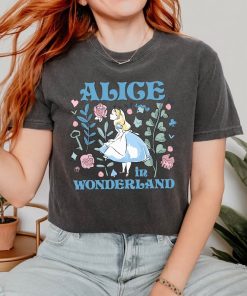 Comfort Colors® Alice in Wonderland T Shirt, Disney Alice Tee