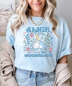 Comfort Colors® Alice in Wonderland T Shirt, Disney Alice Tee