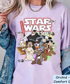 Star Wars Mickey Shirt, Disney Star Wars Comfort Colors Shirt