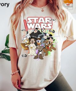 Star Wars Mickey Shirt, Disney Star Wars Comfort Colors Shirt