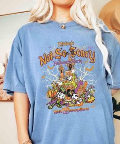 Vintage Mickey Not So Scary Halloween Party 2023 Shirt