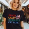 Proud crazy childless cat lady shirt,Kamala Harris Shirt