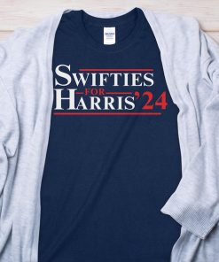 Swifties For Harris '24 Shirt Kamala Harris Merch Presidential