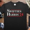 Swifties For Harris '24 Shirt Kamala Harris Merch Presidential