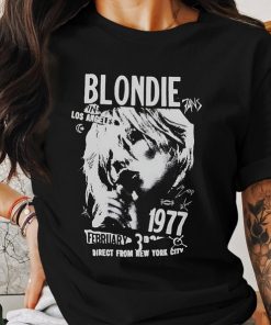 Blondie 1977 Direct From New York City Retro shirt