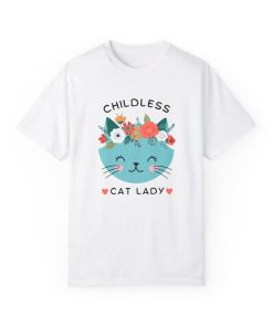 Cat Ladies For Kamala Shirt Childless Cat Lady Kamala Harris 2024