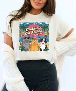 Childless Cat Ladies Shirt, Kamala Harris 2024 Tee, Vote Blue Shirt