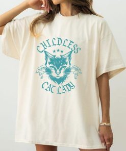 Childless Cat Lady shirt, Vintage Tee, Vote 2024