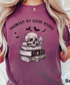 Halloween T Shirt Skull Shirt Halloween Shirt Book Lover Shirt Mystery