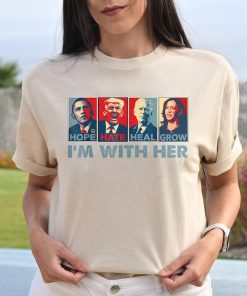 I Am With Her Shirt, Kamala Harris 2024 T-Shirt, Vote Blue 2024