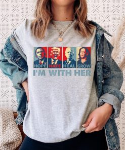 I Am With Her Shirt, Kamala Harris 2024 T-Shirt, Vote Blue 2024