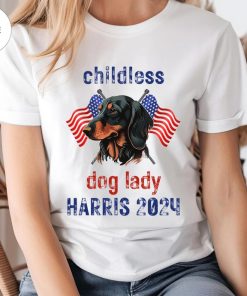 Childless Dog Ladies for Kamala Shirt - Vote Blue Shirt Elections Top