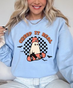 Creep It Real Sweatshirt, Retro Halloween Shirt, Halloween Gift