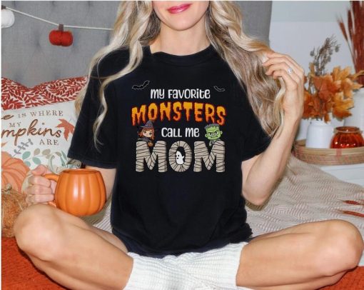 Mom Halloween shirt, Halloween gift for mom, trick or treat shirt