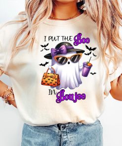 Funny Halloween Shirts Cute Ghost TShirt