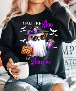 Funny Halloween Shirts Cute Ghost TShirt