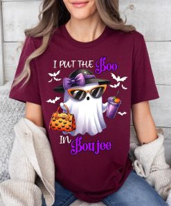 Funny Halloween Shirts Cute Ghost TShirt