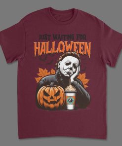 Michael Meyers Just waiting For Halloween Shirt, Michael Meyers Shirt