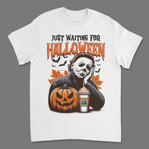 Michael Meyers Just waiting For Halloween Shirt, Michael Meyers Shirt