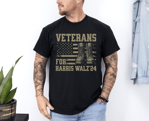 Veterans For Harris Walz Shirt Kamala Harris Shirt Madam President