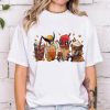 Deadpool And Wolverine Coffee Halloween Shirt Avengers Team Halloween