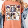 Comfort Colors Halloween Bluey Bingo Shirt, Cute Cartoon Dog T-Shirt