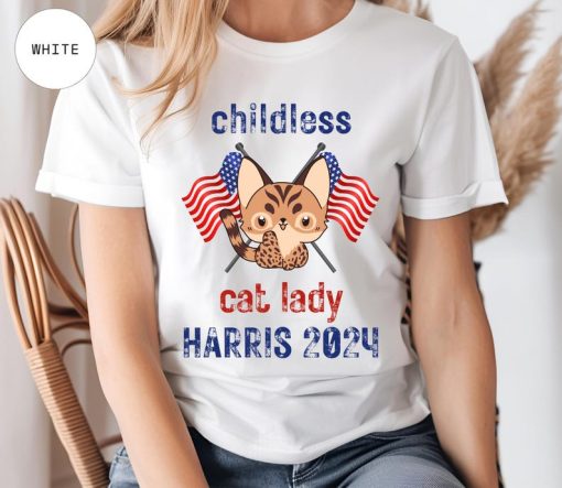 Childless Cat Lady for Kamala Harris - Election 2024 - President - Vot