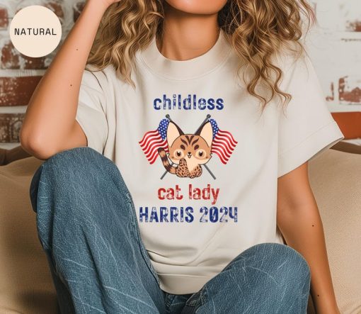 Childless Cat Lady for Kamala Harris - Election 2024 - President - Vot