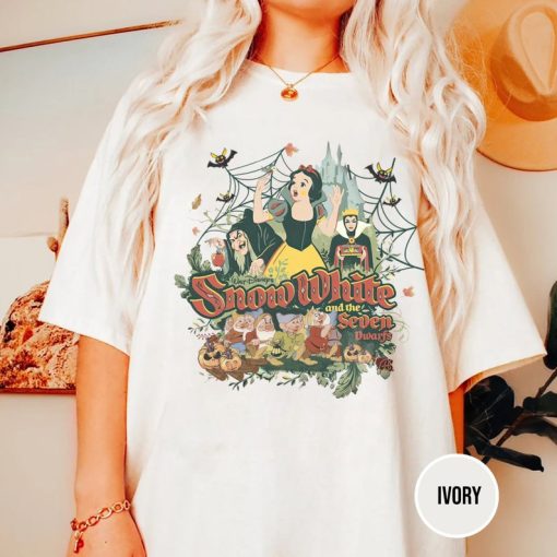 Retro Disney Snow White Halloween Shirt