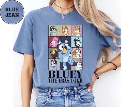 Bluey Dog Eras Tour Shirt | Midnights Bluey Dog Friends Shirt