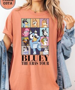 Bluey Dog Eras Tour Shirt | Midnights Bluey Dog Friends Shirt