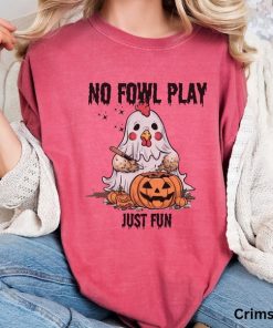 Halloween Shirt Chicken Shirt Ghost Shirt Trick or Treat Halloween