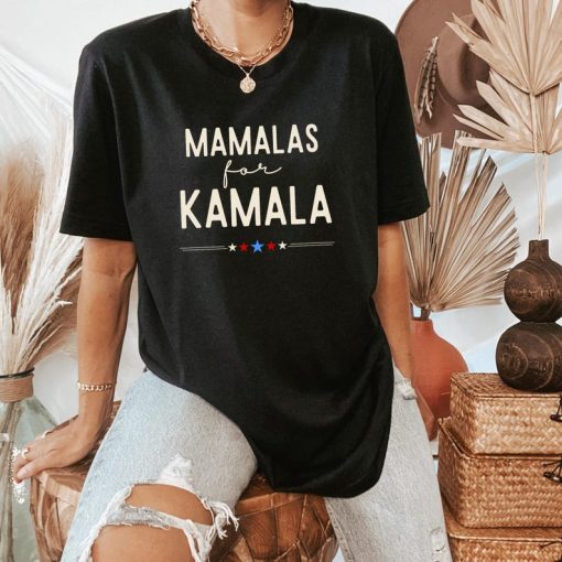 Mamalas For Kamala T Shirt | Mama For Comma La 2024 Tee Shirt