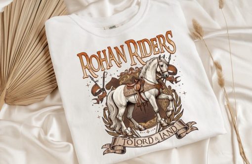 Rohan Riders Shirt, Lord Of The Land T-Shirt, Rohan Horse Shirt