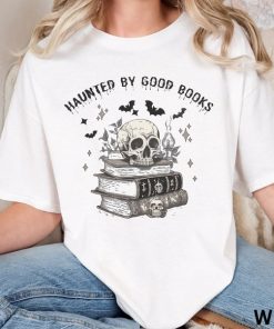 Halloween T Shirt Skull Shirt Halloween Shirt Book Lover Shirt Mystery